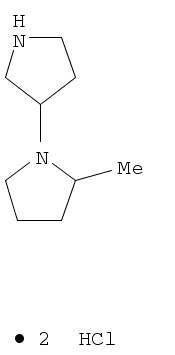 1,3'-Bipyrrolidine, 2-methyl-, hydrochloride (1:2)